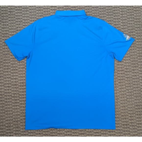 Nike Golf Dri-FIT Polo Shirt Light Blue XL Caledon Woods Club Standard Fit - Picture 2 of 8